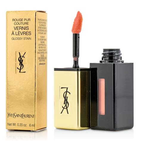 ysl rouge pur couture vernis a levres 43|ysl rouge lacquer.